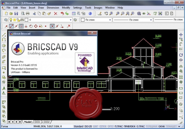 Bricsys BricsCad Pro v9.3.9.15715