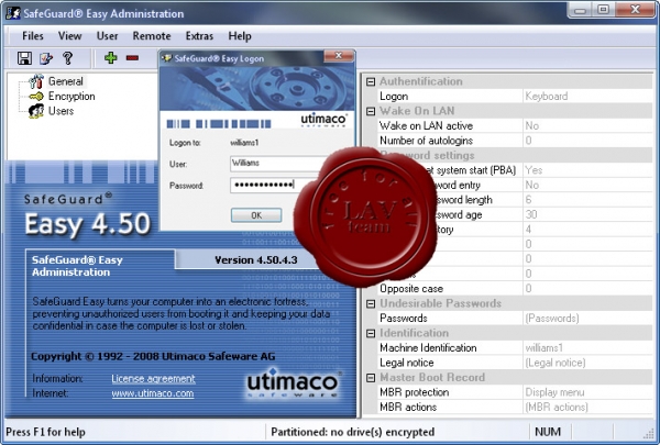 Utimaco SafeGuard Easy v4.50.4.3 Retail