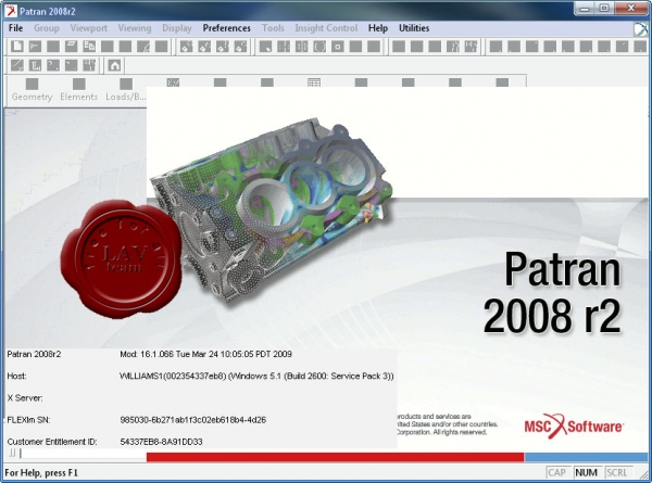 MSC Patran v2008 R2 x86+x64