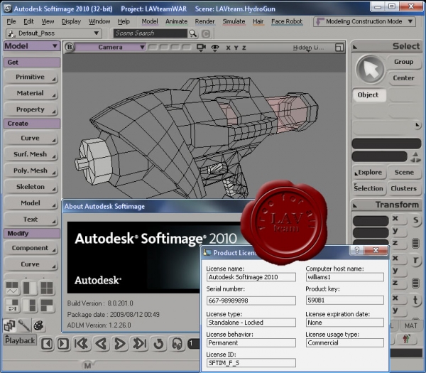 Autodesk Softimage 2010 v8.0.201 x86 ESD