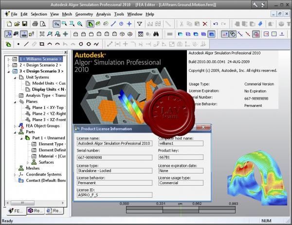 Autodesk Algor Simulation Pro 2010 ESD x86+x64