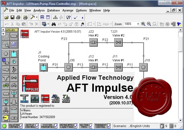 Applied Flow Technology Impulse v4.0.2009.10.07