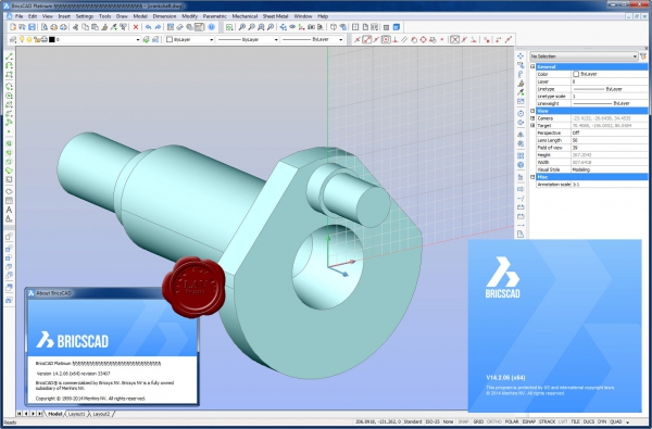Bricsys Bricscad Platinum v14.2.06.33407 english