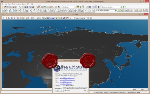 Blue Marble Global Mapper v17.0.2.101915