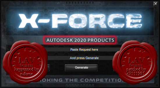 keygenxforceforAutoCADRevitLTSuite2018activation