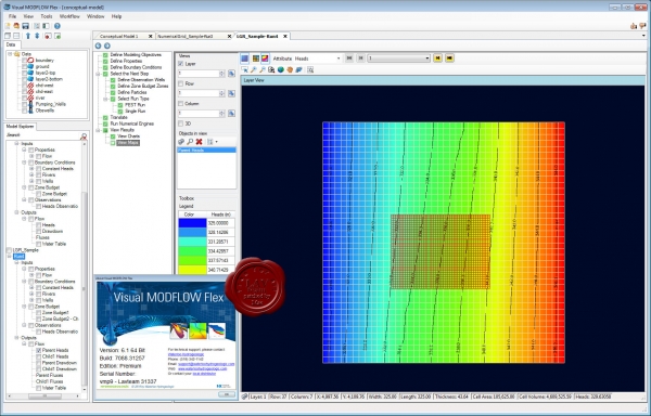 Schlumberger Waterloo Hydrogeologic Visual MODFLOW Flex v6.1