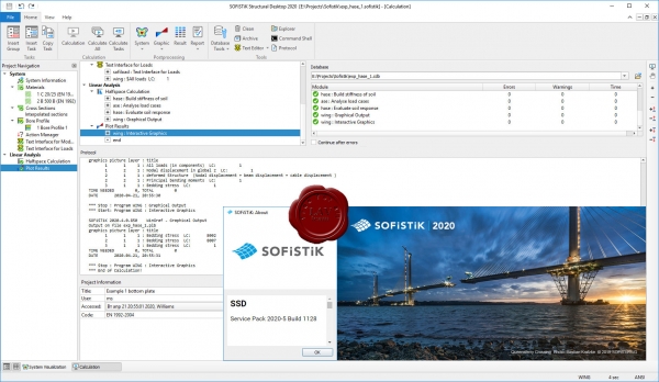 SOFiSTiK 2020 SP 2020-5 Build 1128