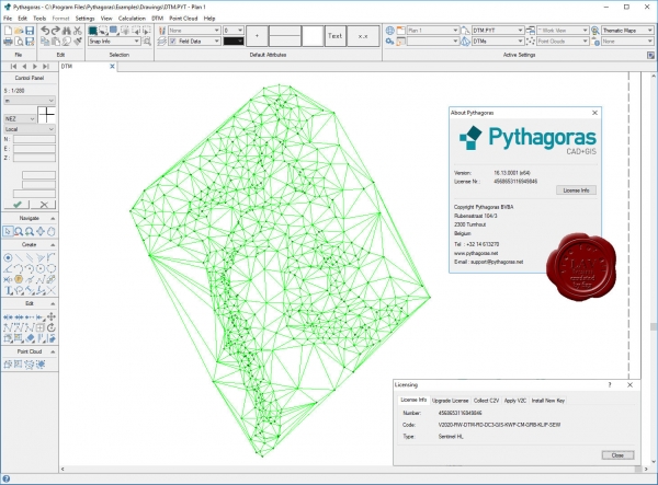 Pythagoras CAD+GIS v16.13.0001