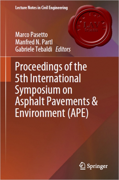 Proceedings of the 5th International Symposium on Asphalt Pavements & Environment