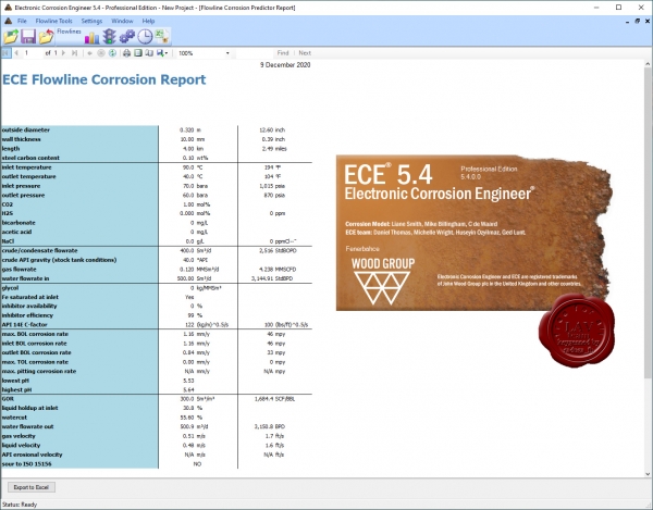 Intetech Electronic Corrosion Engineer v5.4.0