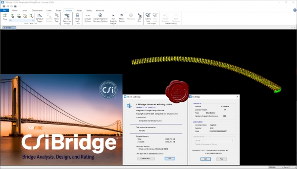 CSI Bridge Advanced with Rating v23.1.0 build 1717