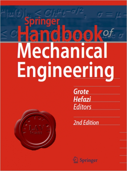 Springer Handbook of Mechanical Engineering, Second Edition