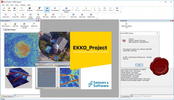Sensors & Software EKKO_Project V6 R1 build 7775