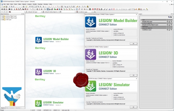 Bentley LEGION Model Builder & Simulator 10.04.01.03