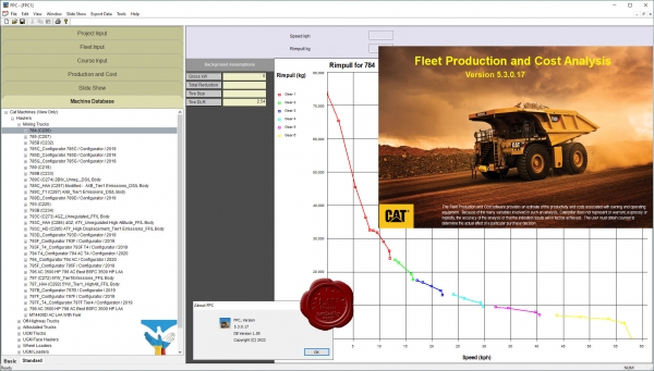 Caterpillar Fleet Production and Cost Analysis Software v5.3.0.17