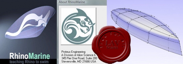 Proteus Engineering RhinoMarine v4.0.3 - plugin for Rhinoceros