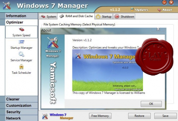 Winline Windows 7 Manager v1.1.2 x86+x64
