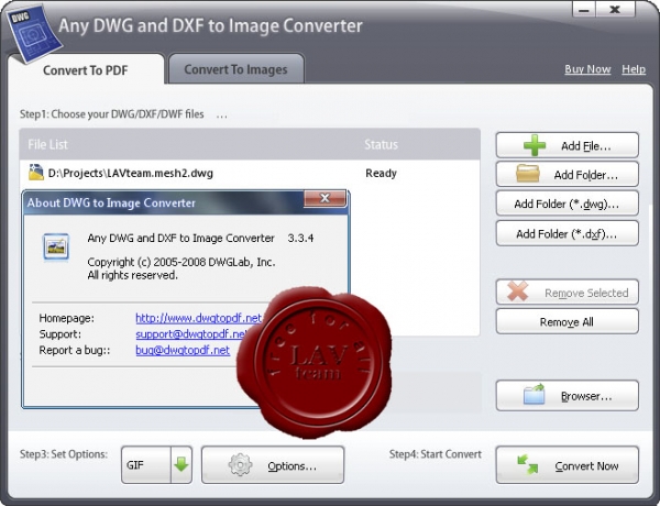 DWGLab Any DWG and DXF to Image Converter v3.3.4