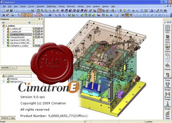 Service Pack 1 for CimatronE v9.0 2009