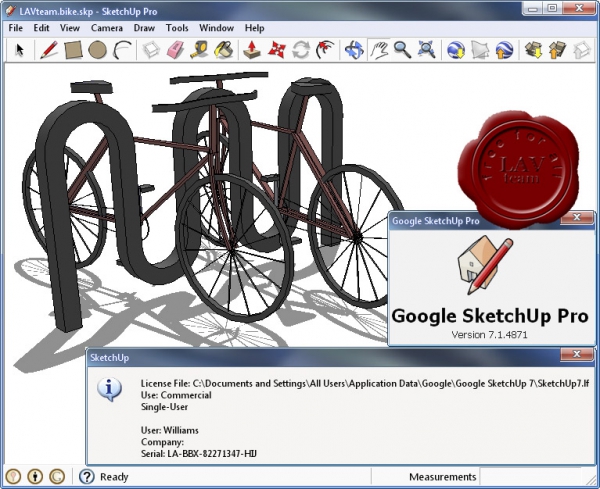 Google SketchUp Pro v7.1.4871