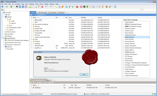 Cologne Code Company XYplorer v19.80