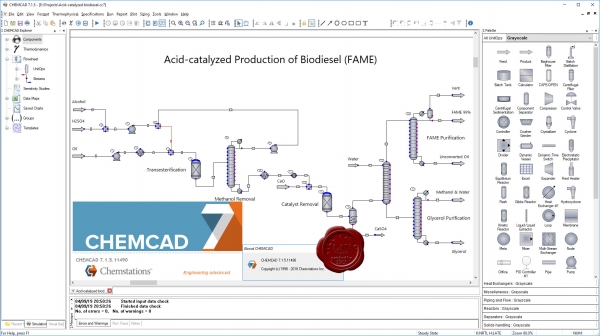 Chemstations CHEMCAD Suite v7.1.5.11490