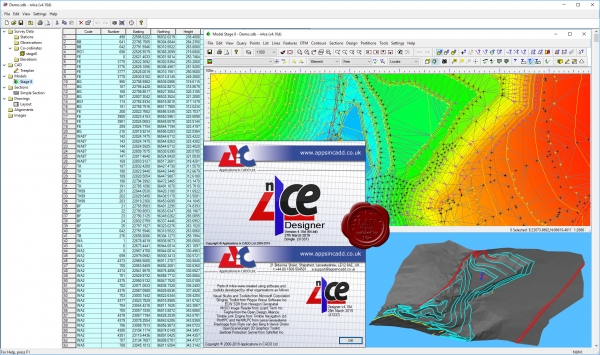 Applications in CADD n4ce Designer v4.10d