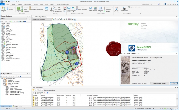 Bentley SewerGEMS CONNECT Edition Update 2 v10.02.01.04