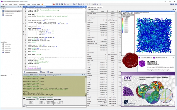 ITASCA PFC Suite v6.00.13