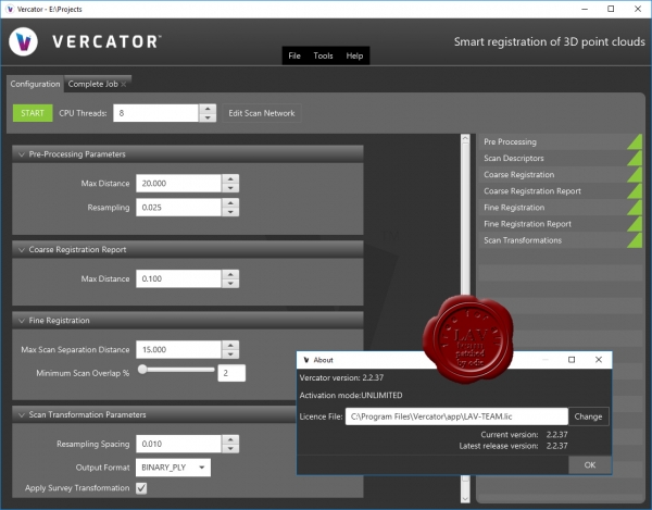 Correvate Vercator v2.2.37