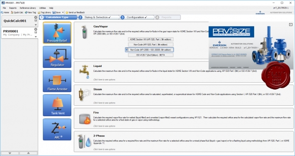 Emerson PRV2SIZE v2.8.6481