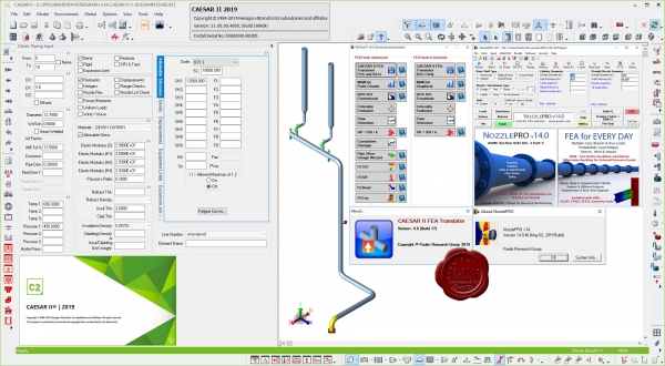 Hexagon CAESAR II 2019 v11.00.00.4800 build 190424