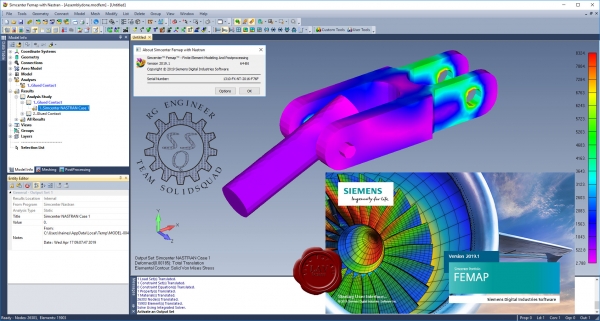 Siemens Simcenter FEMAP 2019.1