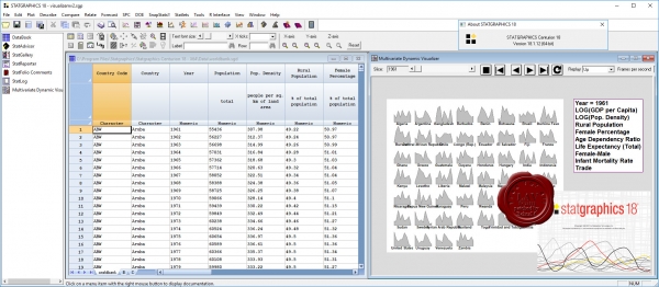 Statgraphics Centurion v18.1.12