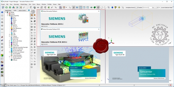Siemens Mentor Graphics Simcenter FloTHERM 2019.1
