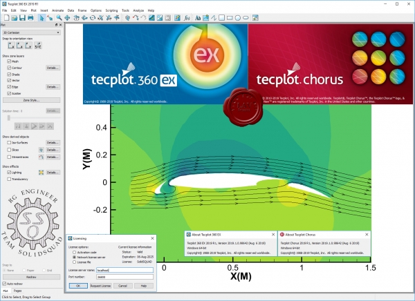 Tecplot 360 EX + Chorus 2019 R1 build 2019.1.0.98642