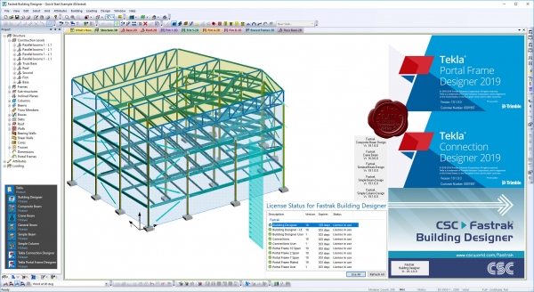 Trimble Tekla Portal Frame & Connection Designer 2019 v19.1.0