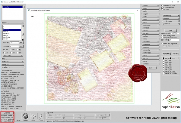 rapidlasso LAStools Suite 2019