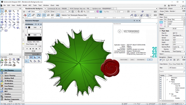 Nemetschek Vectorworks 2020 SP1 build 512839