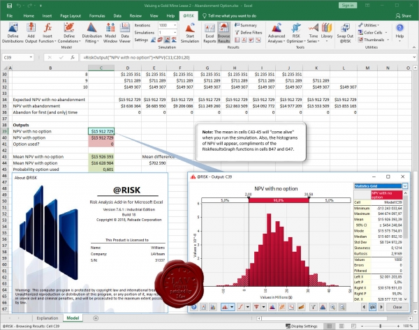 Palisade @Risk v7.6.1 build 18 Industrial Edition