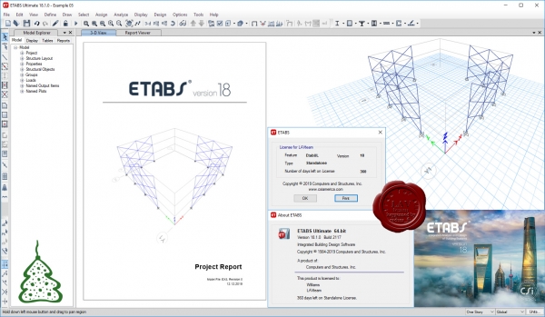 CSI ETABS v18.1.0 build 2117 x64