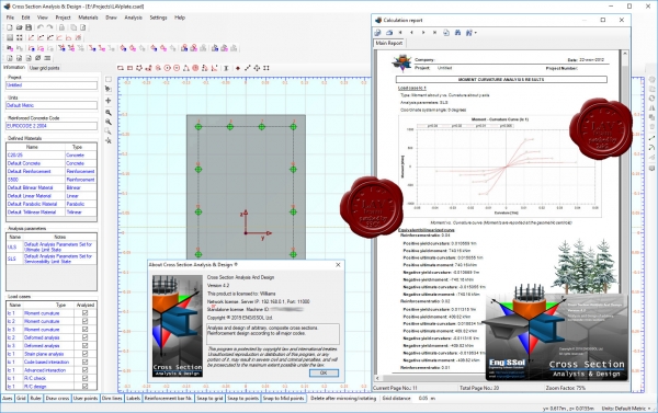 Engissol Cross Section Analysis & Design v4.2