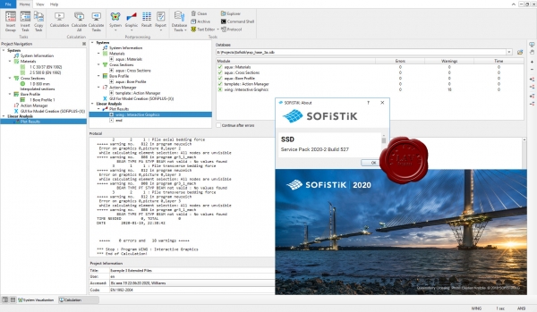 SOFiSTiK 2020 SP 2020-2 Build 527