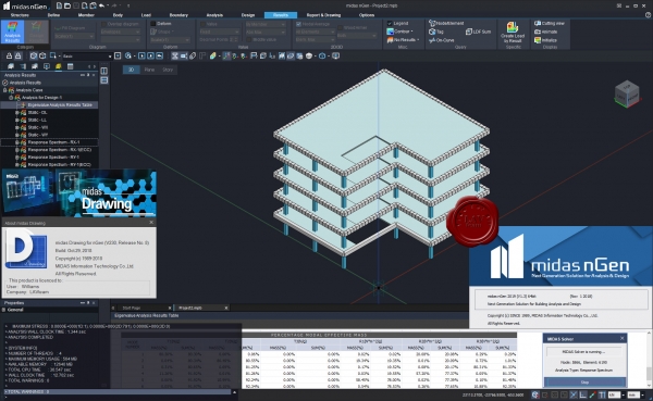 midas nGen & Drawing 2019 v1.3