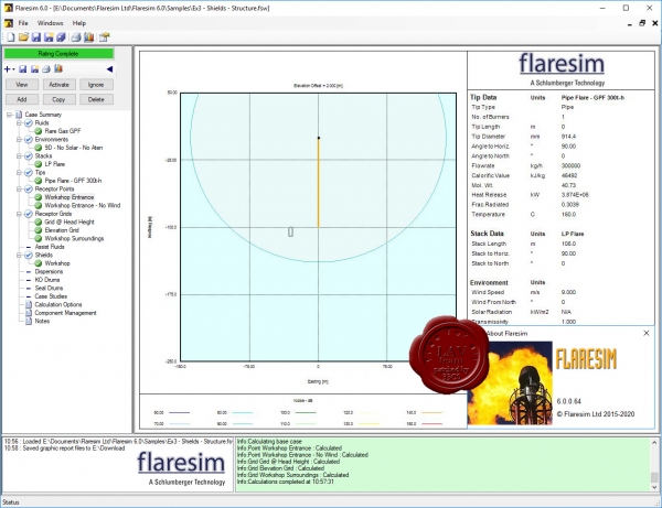 Schlumberger Flaresim v6.0.0.64