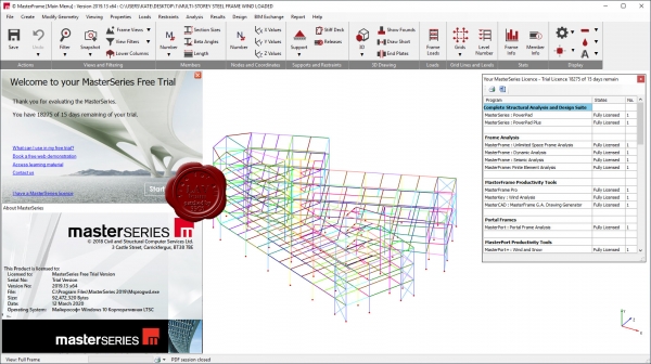 Civil and Structural Computer Services MasterSeries 2019.13