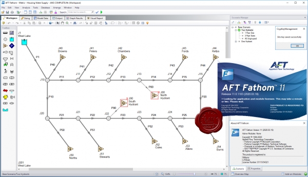 Applied Flow Technology Fathom v11.0.1103 build 2020.03.19