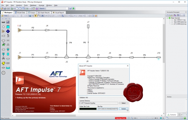 Applied Flow Technology Impulse v7.0.1122 build 2020.01.30