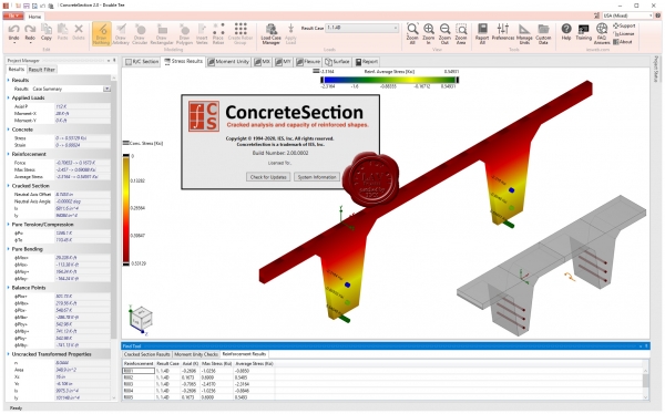 IES ConcreteSection v2.00.0002