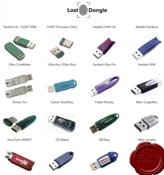 Dongle Works with LostDongle project